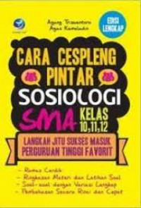 Image of Cara Cespleng Pintar Sosiologi SMA